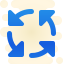 cute clipart style process icon