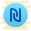 cute clipart style shekel icon