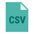 CSV icon