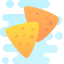 cute clipart style nachos icon