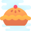cute clipart style pie icon