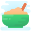 cute clipart style porridge icon