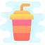cute clipart style 소다 컵 icon