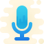 cute clipart style mikrofon icon