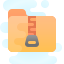 cute clipart style 보관 폴더 icon