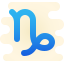 cute clipart style steinbock icon