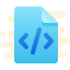 cute clipart style archivo de código icon
