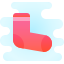 cute clipart style socks icon