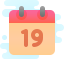 Calendar 19 icon