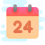 Календарь 24 icon