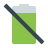 color style no battery icon
