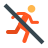 color style no running icon