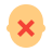 color style disapprove icon