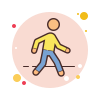 bubbles style gehen icon