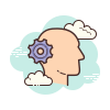 cloud style development skill icon