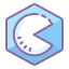 cute color style c programación icon