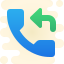 cute clipart style callback icon