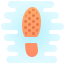 cute clipart style 왼쪽 신발 icon
