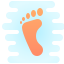 左足迹 icon