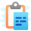 cute clipart style paste icon