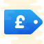 Etiqueta de precio de libra icon