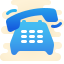 cute clipart style klingelndes telefon icon