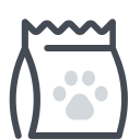 pastel color style hundekotbeutel icon