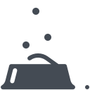 pastel color style pet bowl icon