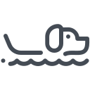 犬の泳ぐ icon