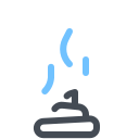 pastel color style poo icon