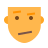 color style betroffenes gesicht icon