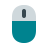 color style computer mouse icon