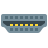 color style hdmi cable icon