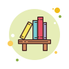 Estante de livros icon