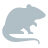 color style ratte silhuette icon