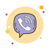 bubbles style viber icon