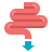 color style bowel flush icon