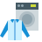 color style clothes in laundry icon