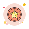 bubbles style bewertung eingekreist icon