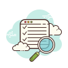 cloud style recherche immobilière icon