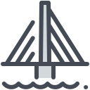Вантовый мост icon