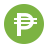 color style peso symbol icon