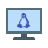 color style linux server icon