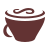 color style coffee script icon