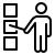 ios 17 outlined style facilitator icon