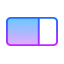 gradient style ladebalken icon