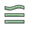 Symbole de congruence icon