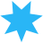 color style starburst shape icon