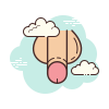 cloud style pene icon
