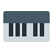 color style piano icon